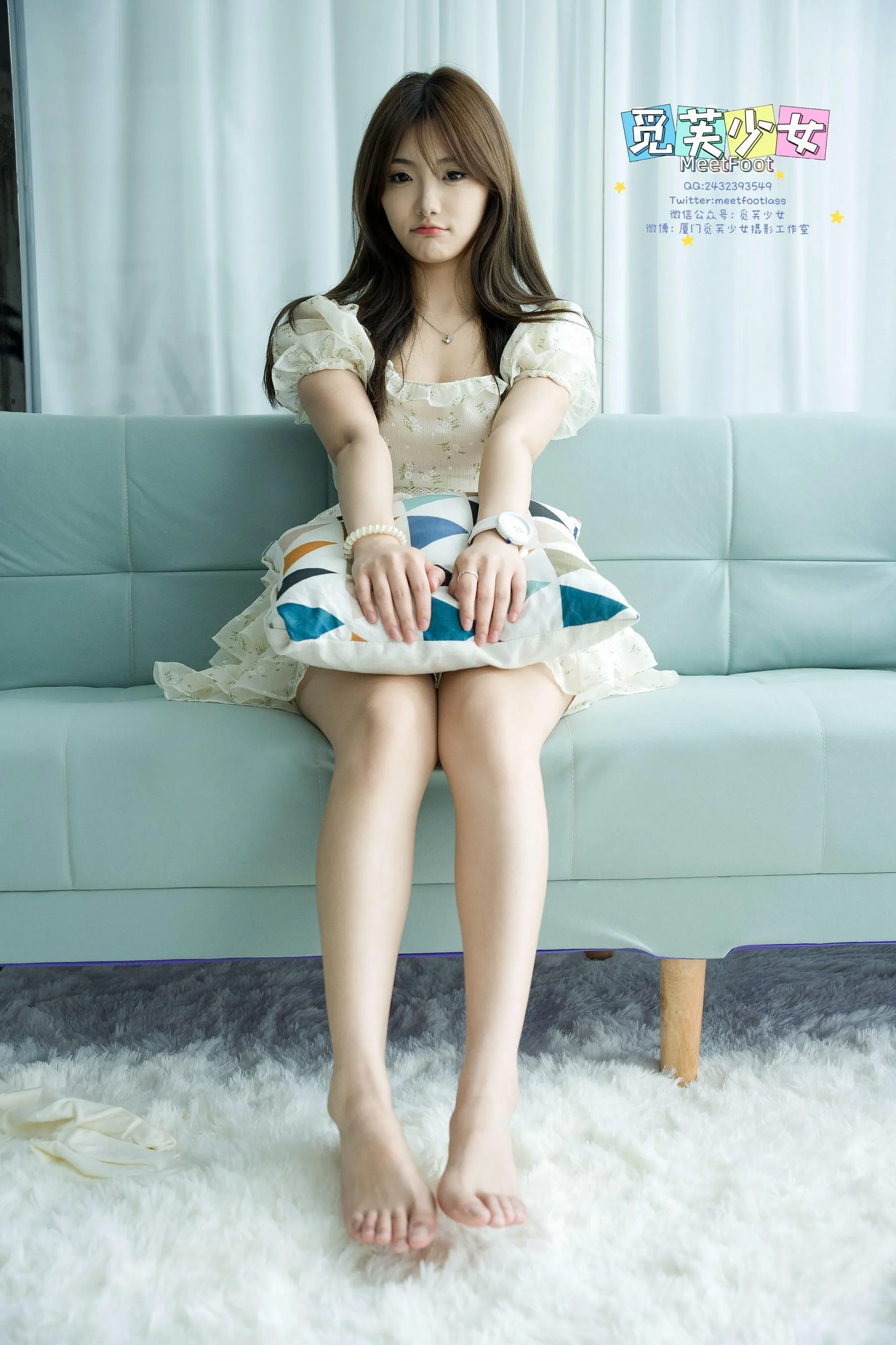 [觅芙少女]NO.022 在夏日阳光里奔跑的森系美少女 [291P]插图6